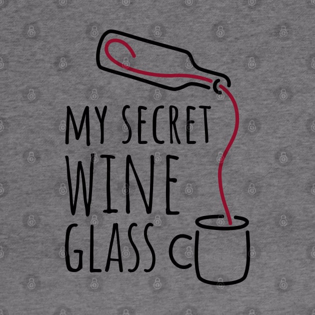 My Secret Wine Glass - 1 by NeverDrewBefore